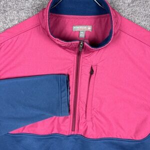 Peter Millar Sweater Mens XXL Cameron Hybrid 1/2 Zip Golf Pullover Crown Sport